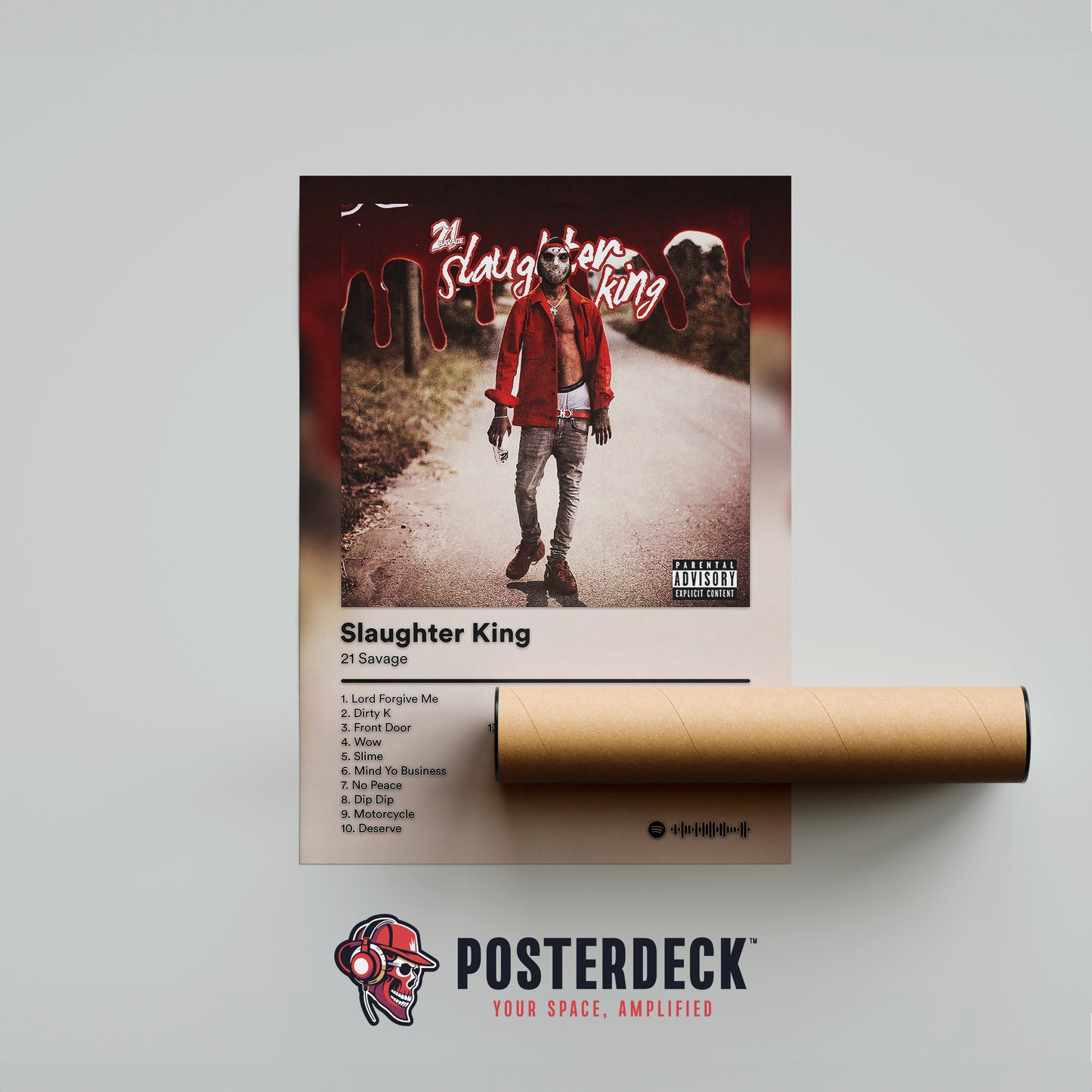 21 Savage 'Salughter King' Album Poster