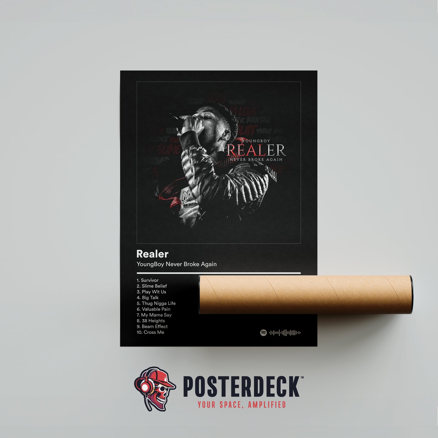 YoungBoy Never Broke Again 'Realer' Album Poster