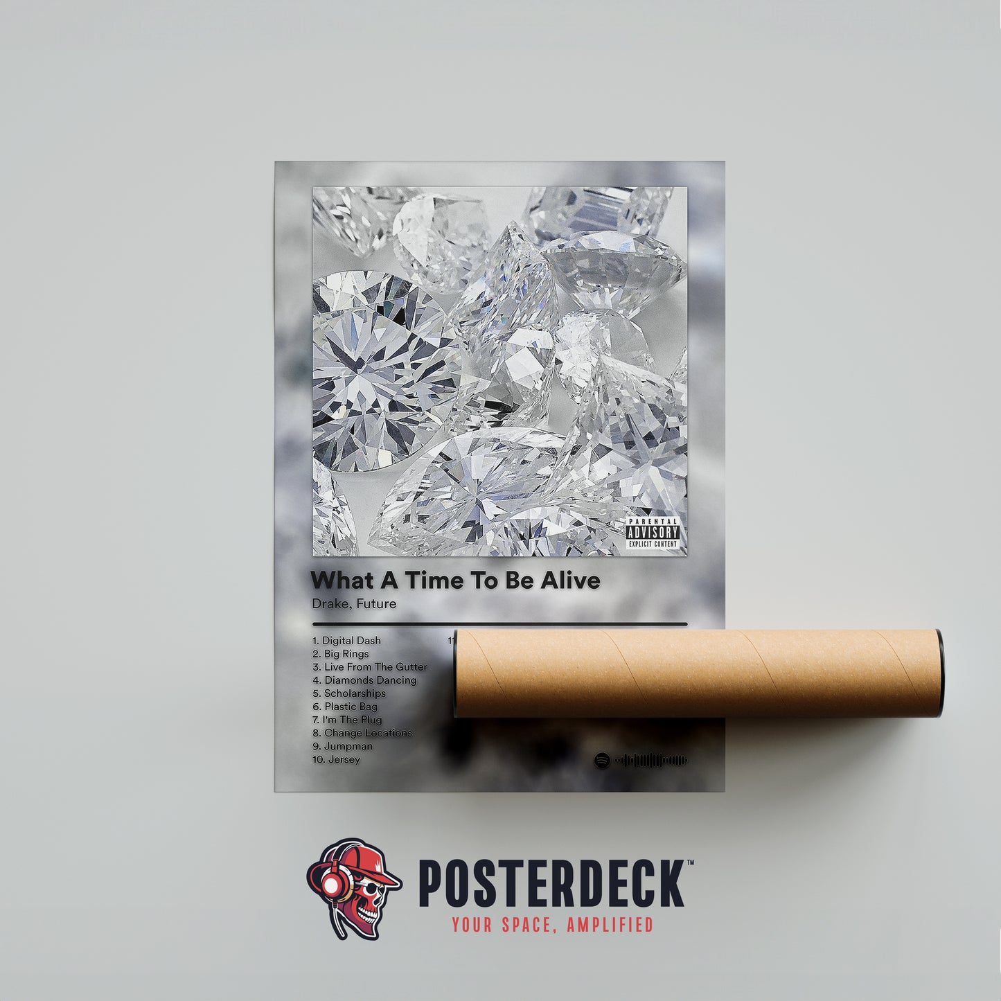 Drake 'What A Time To Be Alive' Album Poster