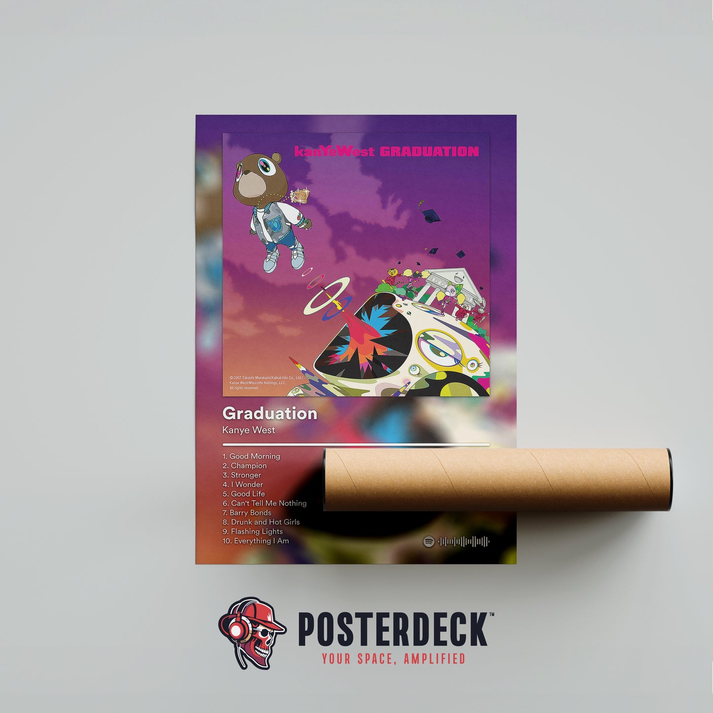 Kanye West 'Graduation' Album Poster