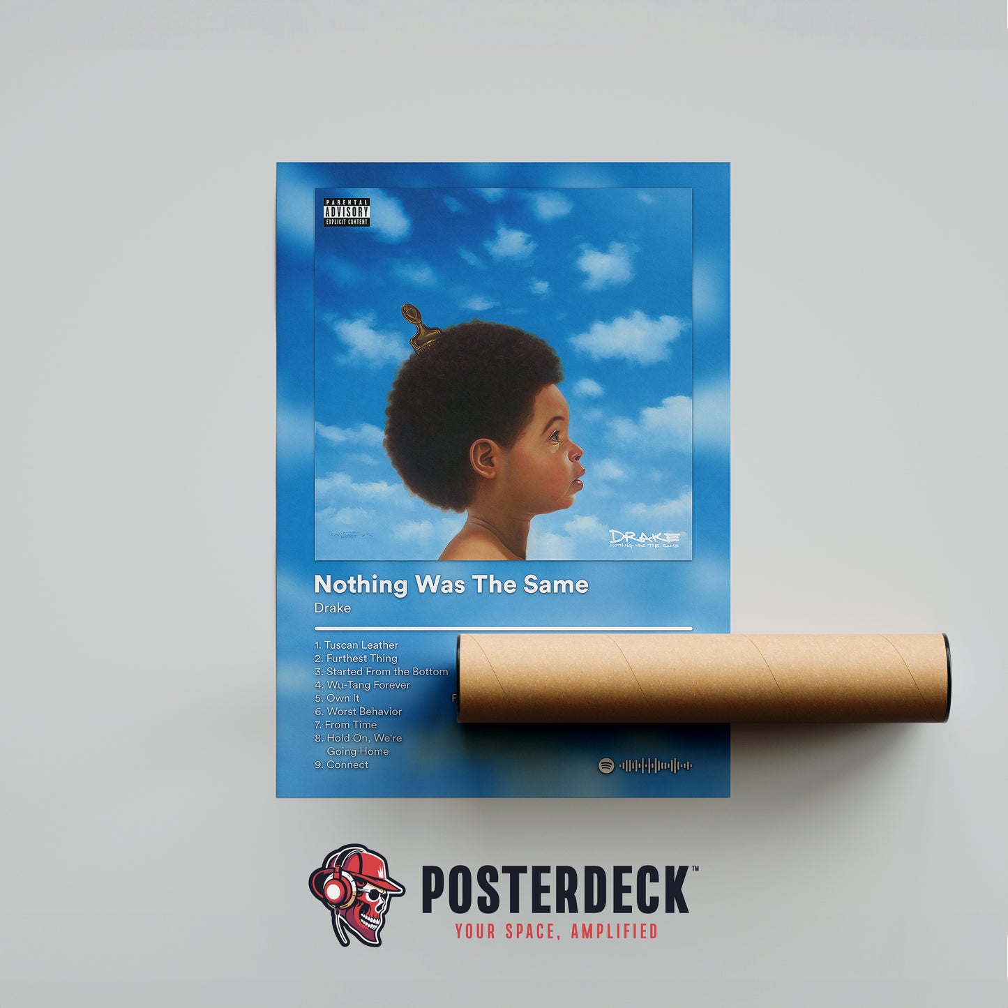 Drake 'Nothing Was The Same' Album Poster