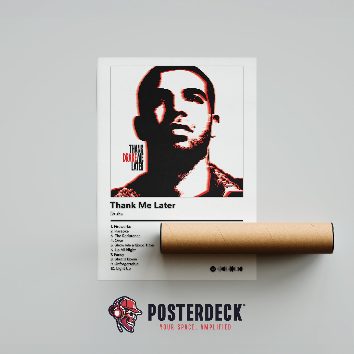 Drake 'Thank Me Later' Album Poster