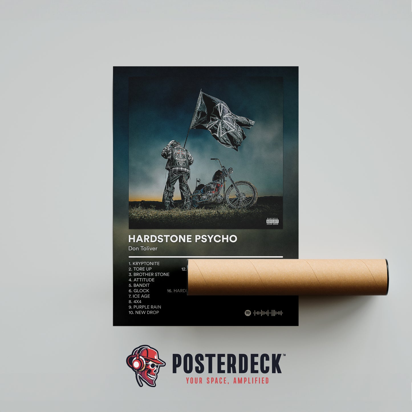 Don Toliver 'Hardstone Psycho' Album Poster