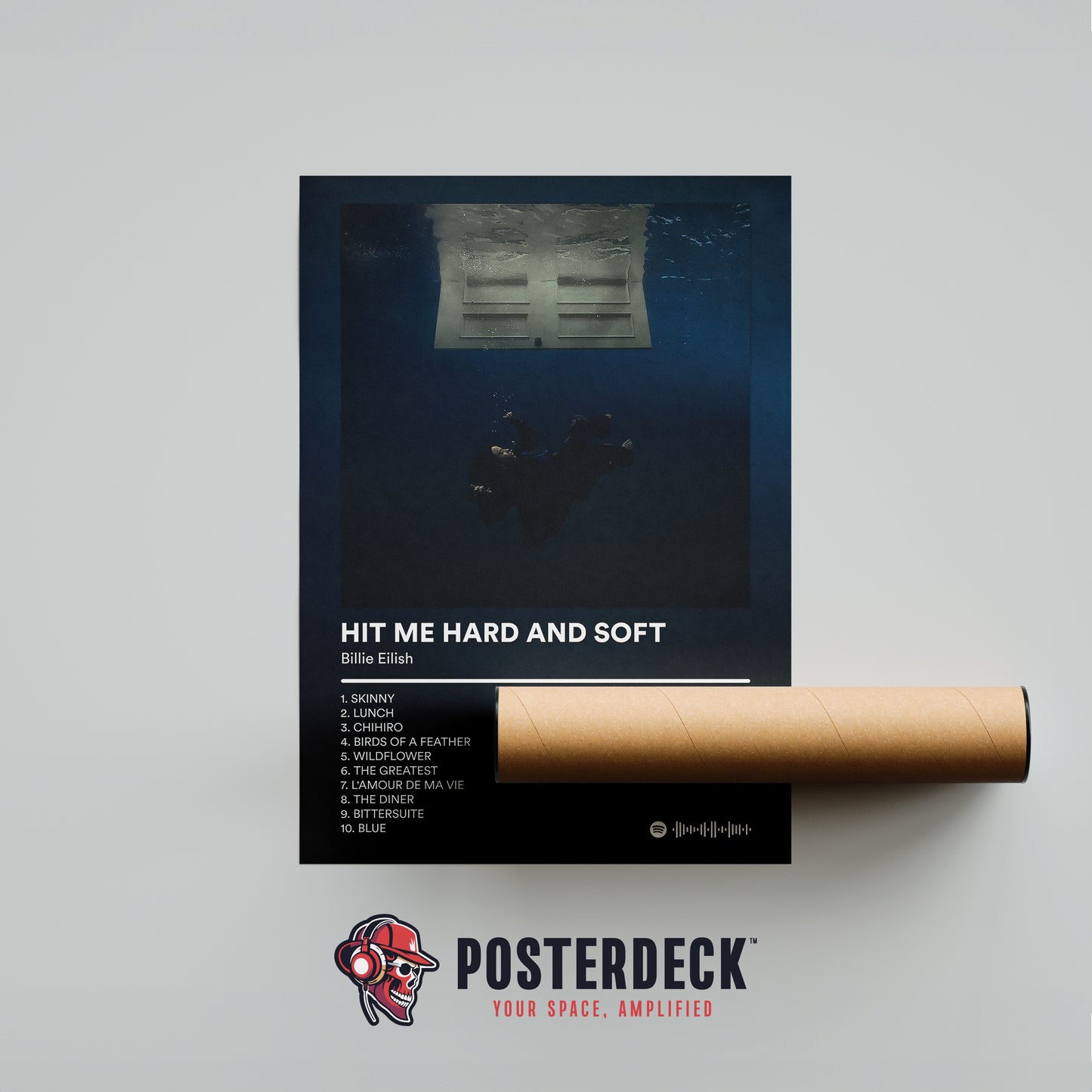 Billie Eilish 'Hit Me Hard And Soft' Album Poster