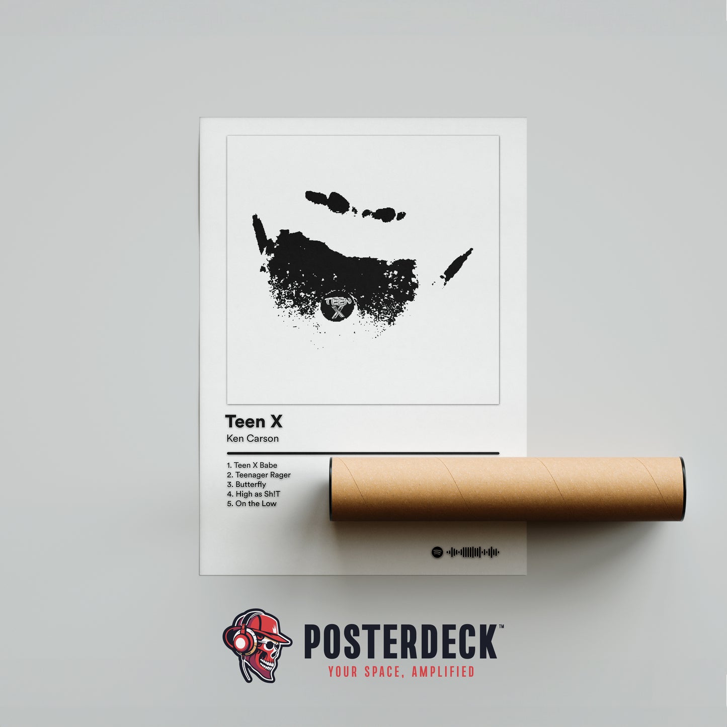 Ken Carson 'Teen X' (2021 EP) Album Poster