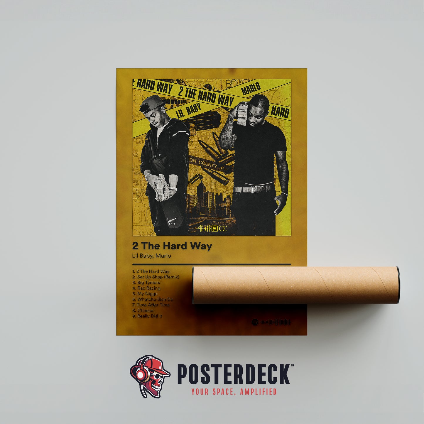 Lil Baby '2 The Hard Way' Album Poster