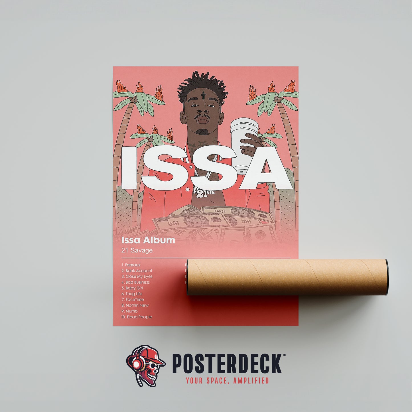 21 Savage 'Issa' Album Poster
