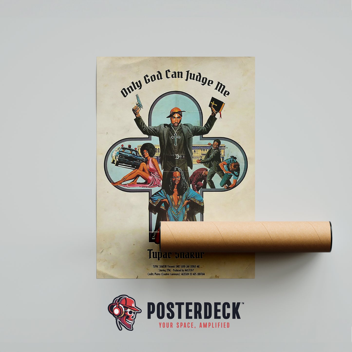 Tupac 'Only God' Poster