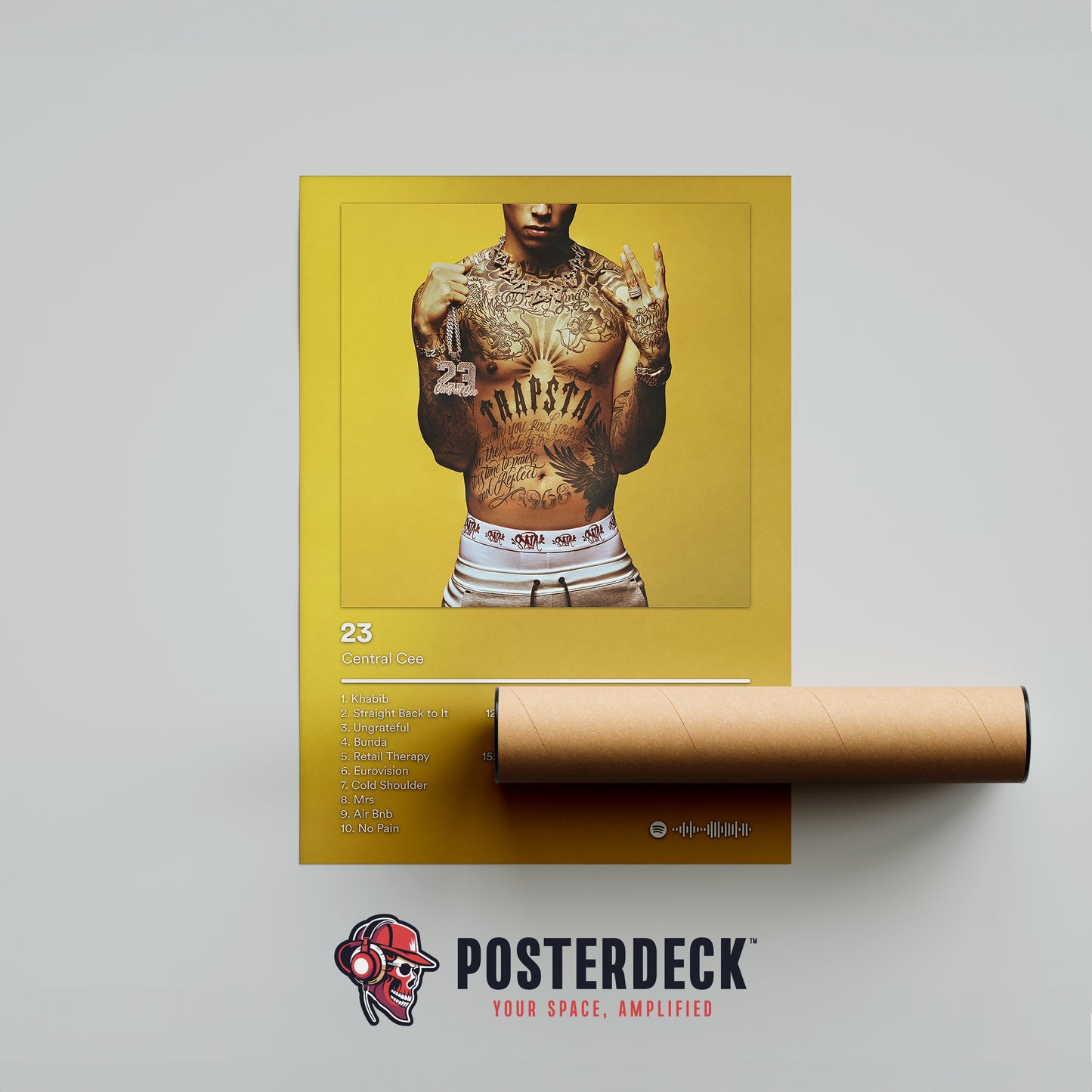 Central Cee '23' Album Poster