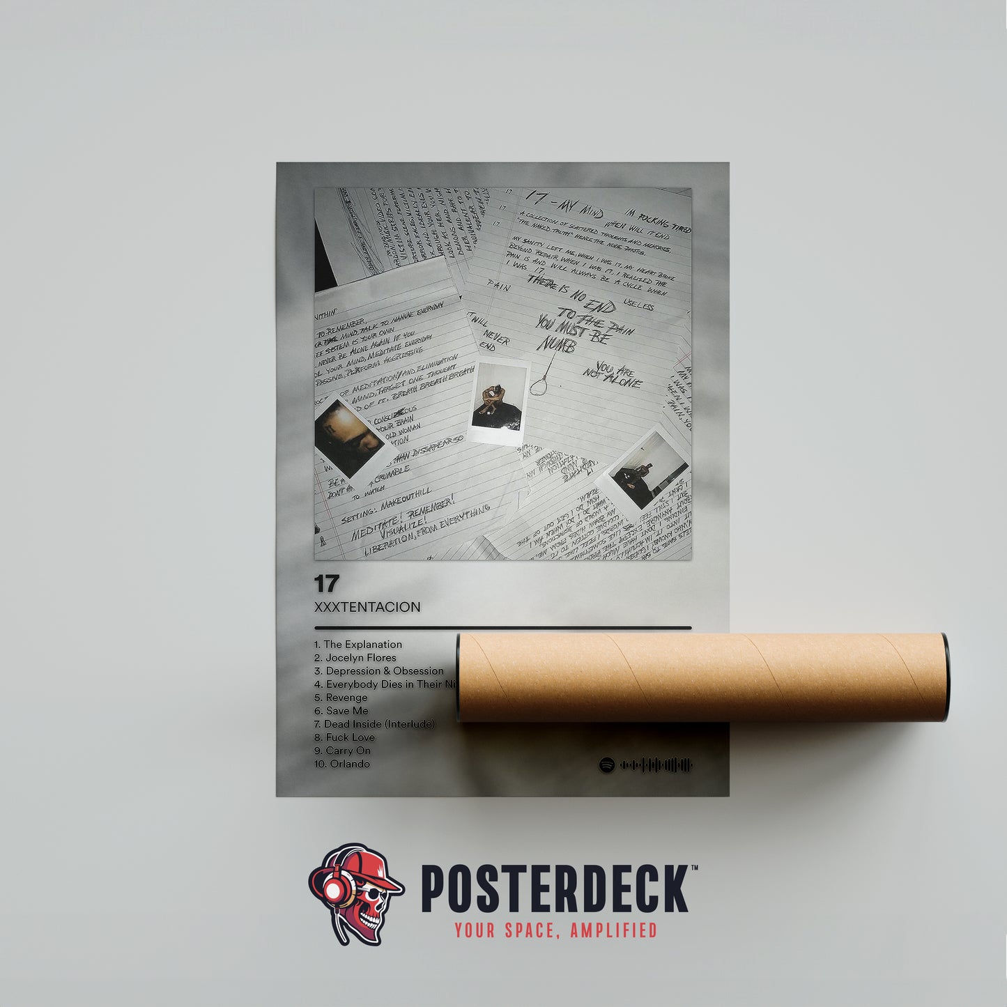 XXXTENTACION '17' Album Poster