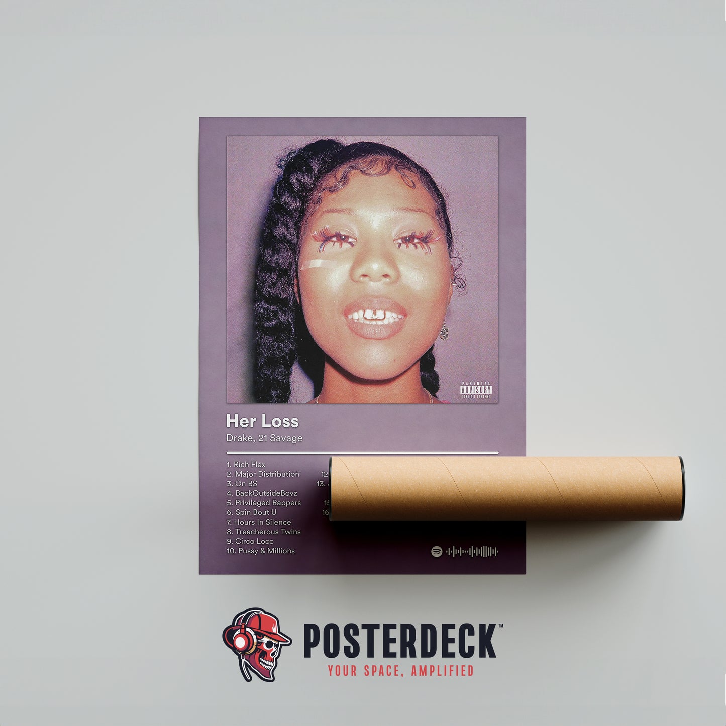 Drake & 21 Savage 'Her Loss' Album Poster