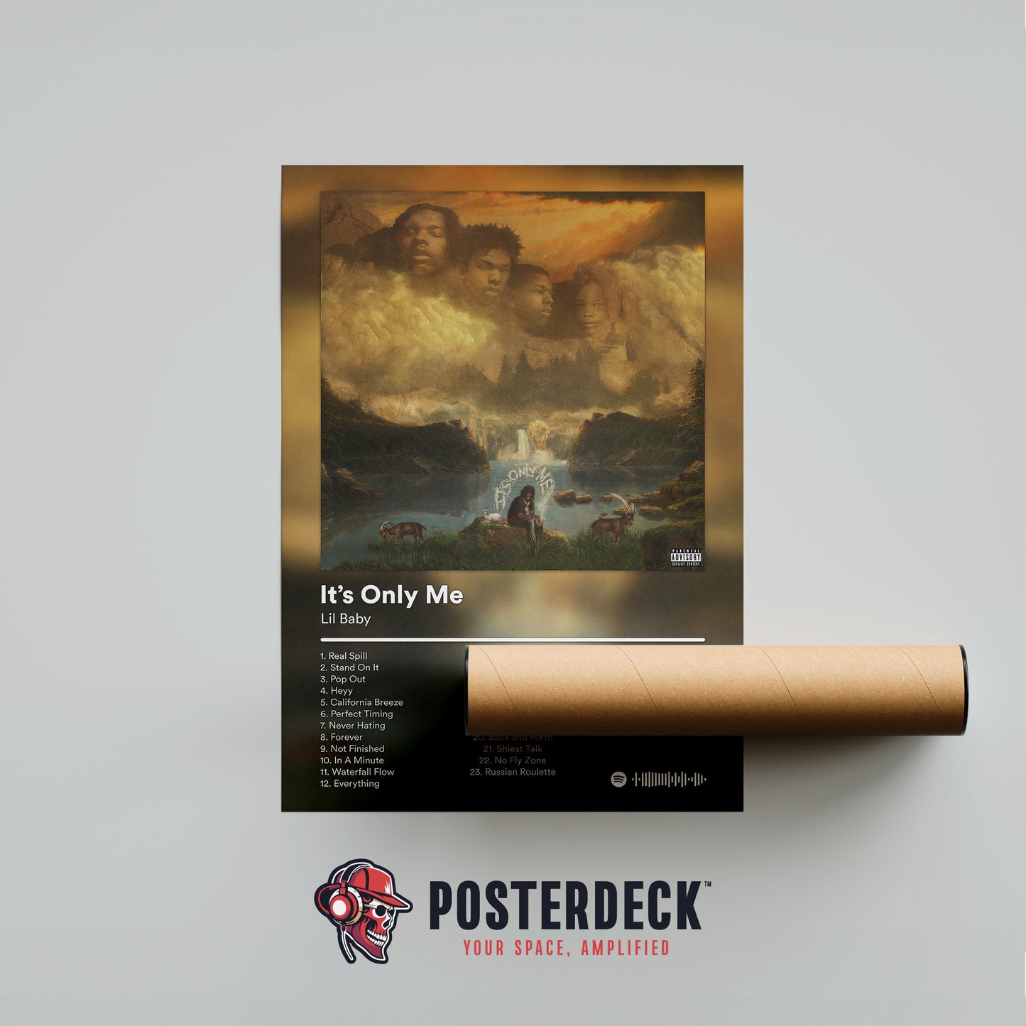 Lil Baby 'It's Only Me' Album Poster