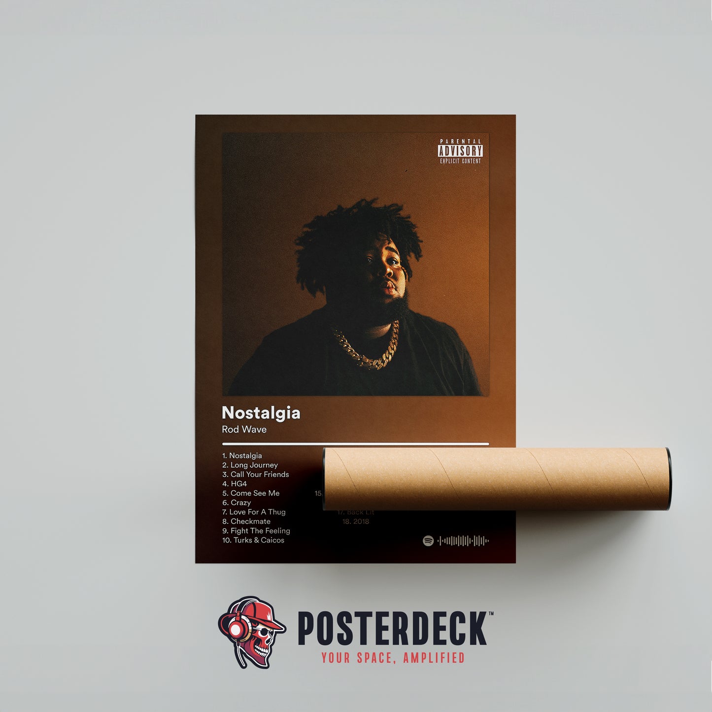 Rod Wave 'Nostalgia' Album Poster