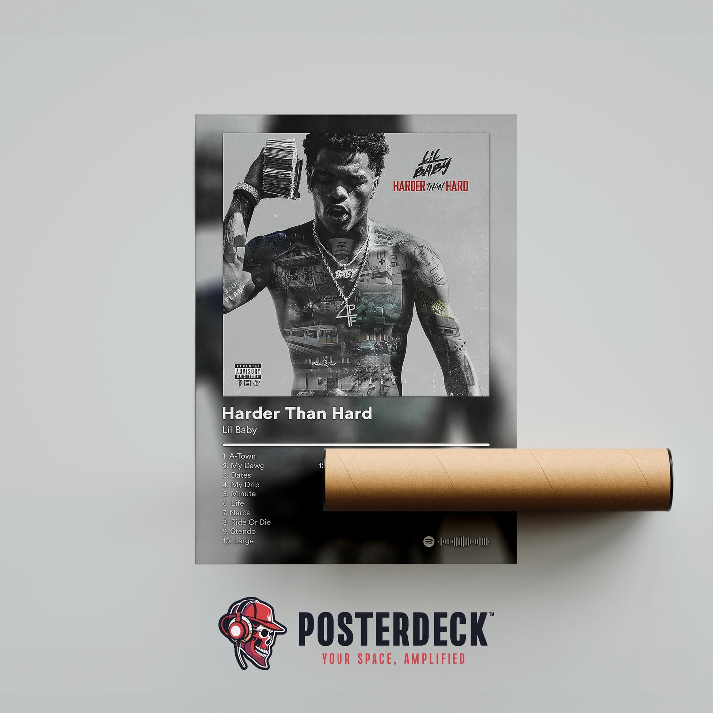 Lil Baby 'Harder Than Hard' Album Poster