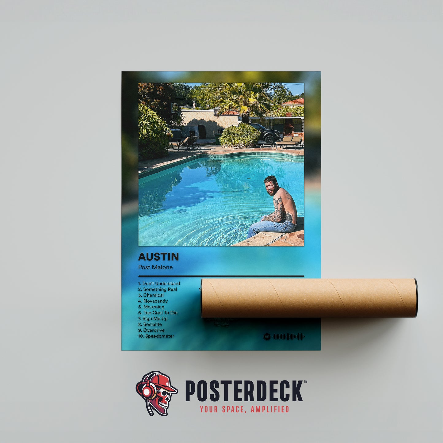 Post Malone 'Austin' Album Poster