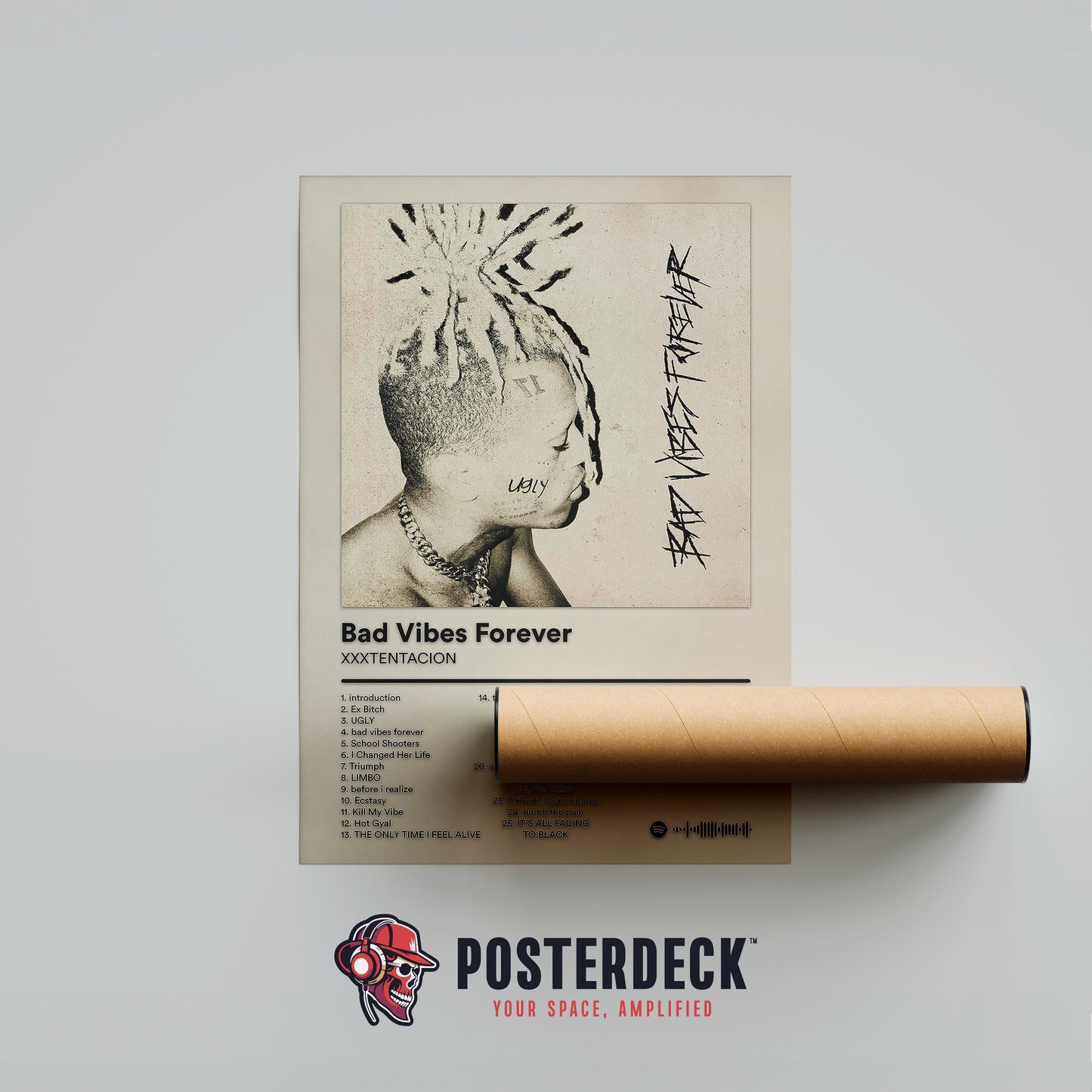 XXXTENTACION 'Bad Vibes Forever' Album Poster