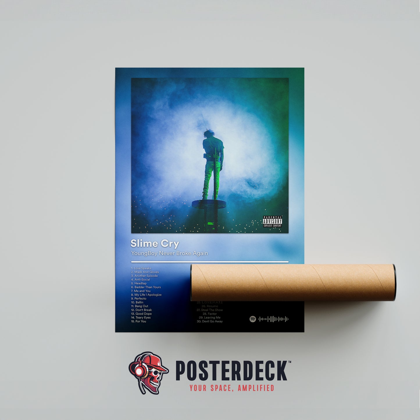 YoungBoy Never Broke Again 'Slime Cry' Album Poster