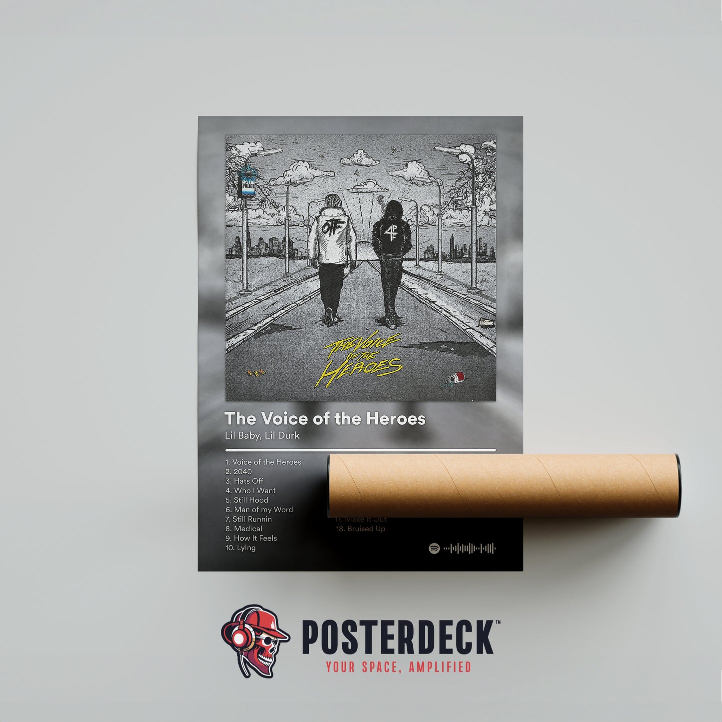 Lil Durk 'The Voice Of The Heroes' Album Poster