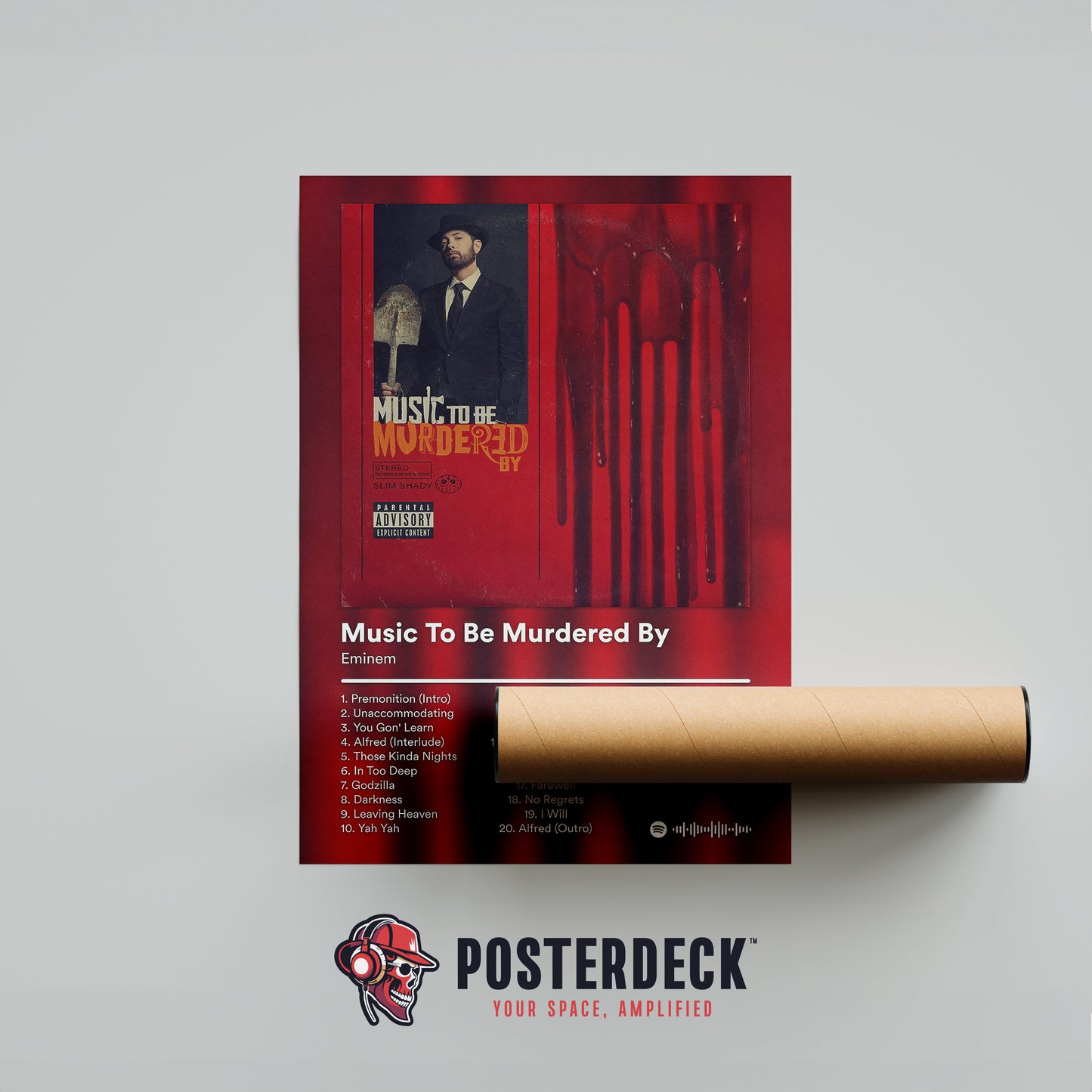 Eminem 'Music To Be Murdered By' Album Poster