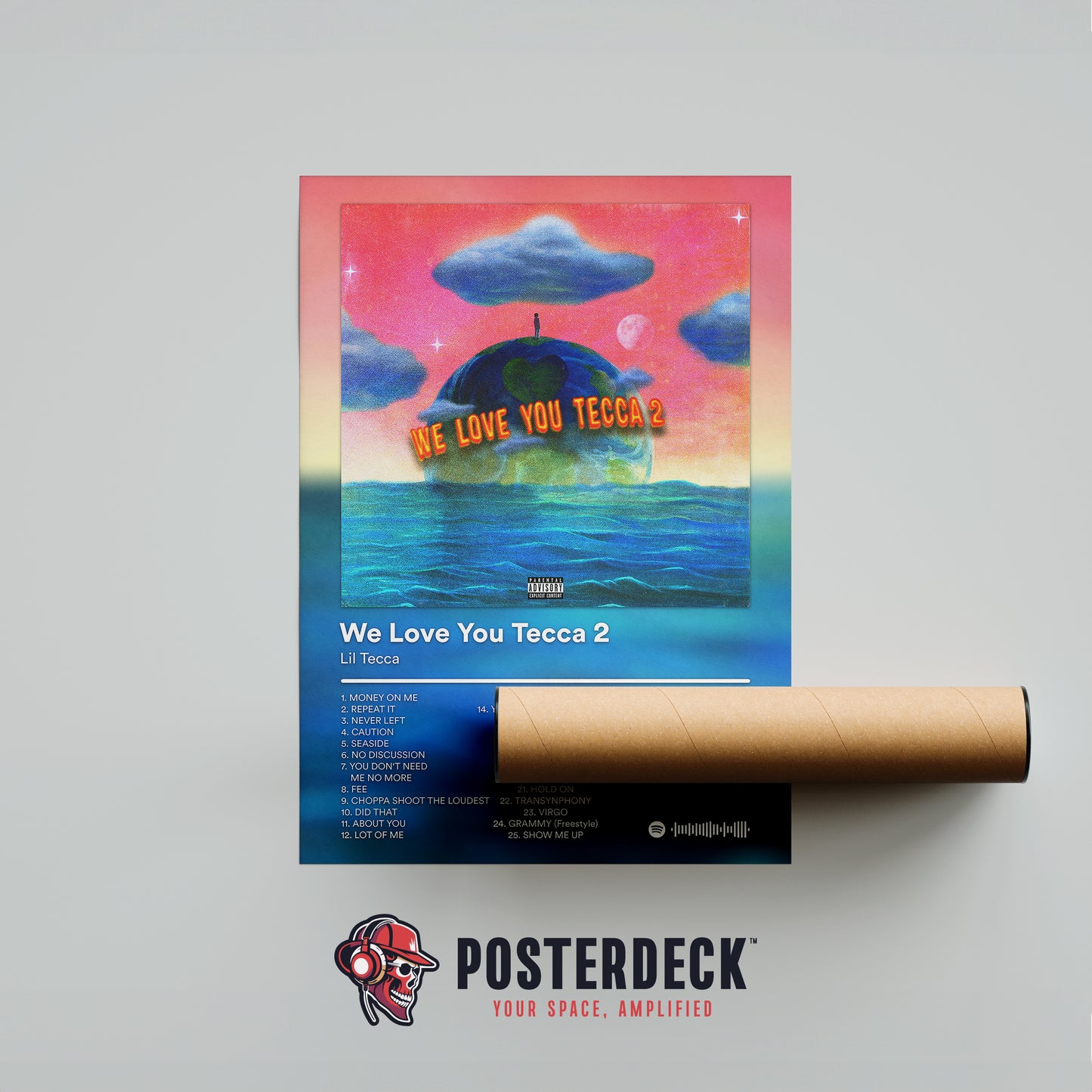 Lil Tecca 'We Love You Tecca 2' Album Poster