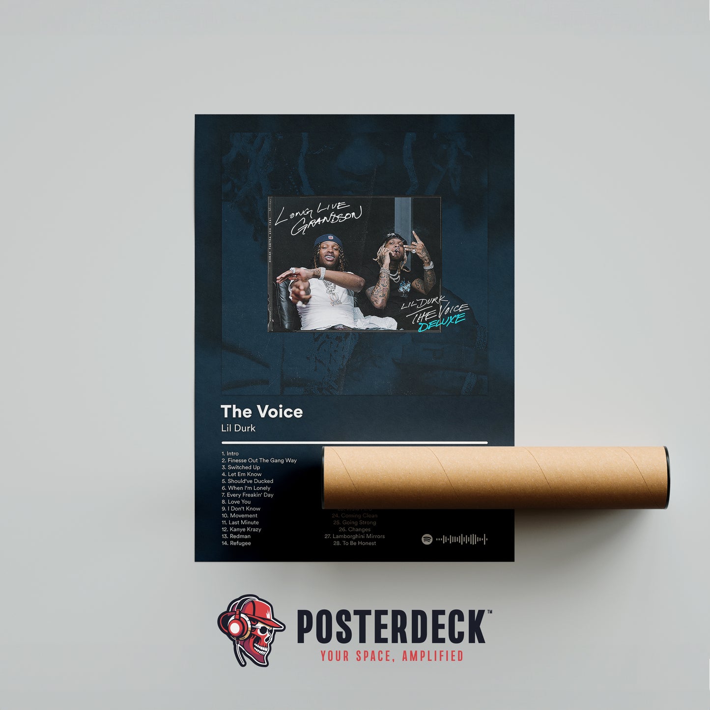 Lil Durk 'The Voice' (Deluxe) Album Poster