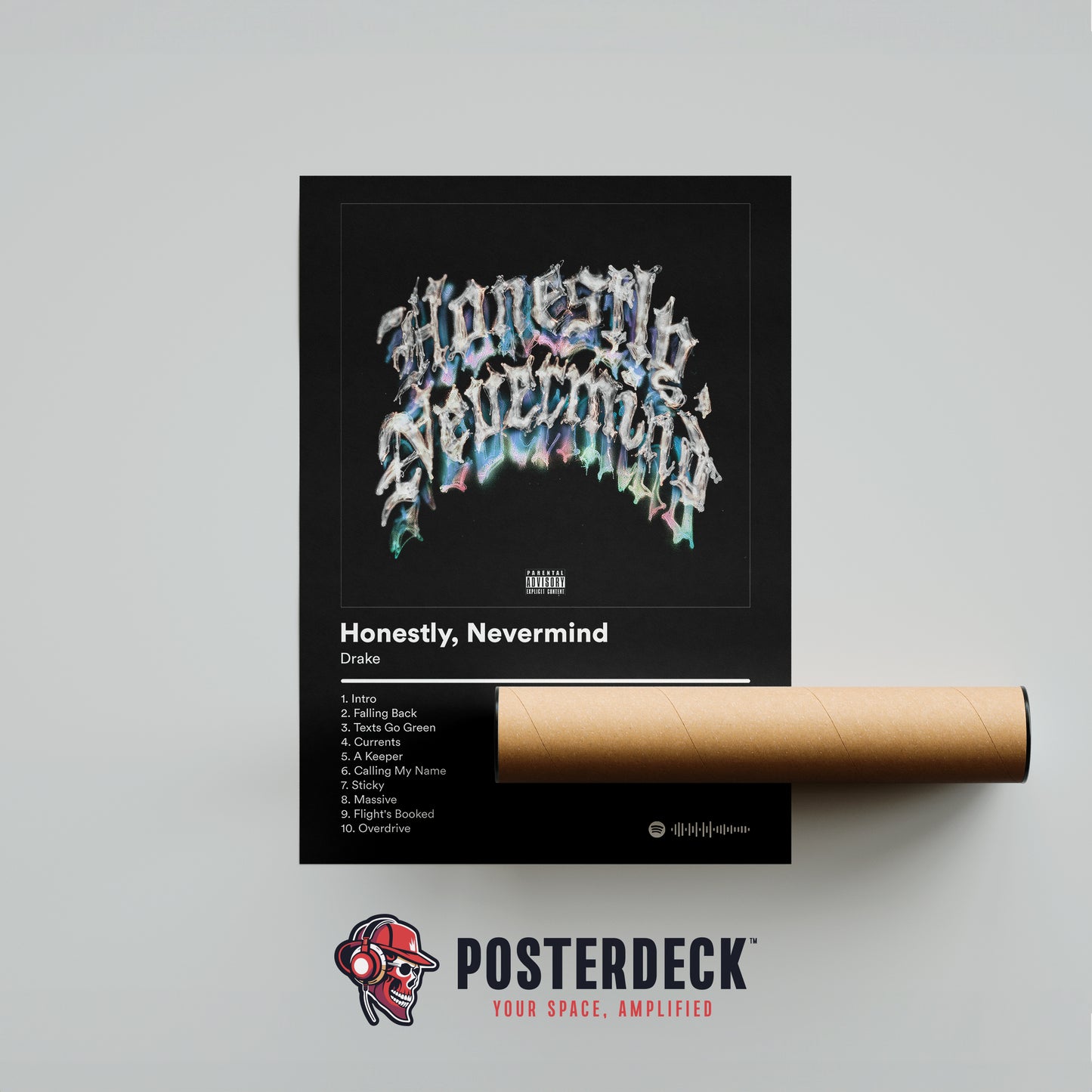 Drake 'Honestly Nevermind' Album Poster