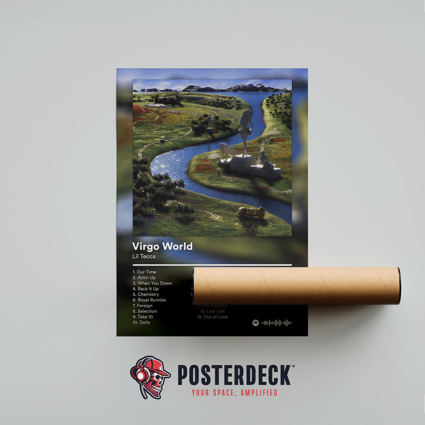 Lil Tecca 'Virgo World' Album Poster