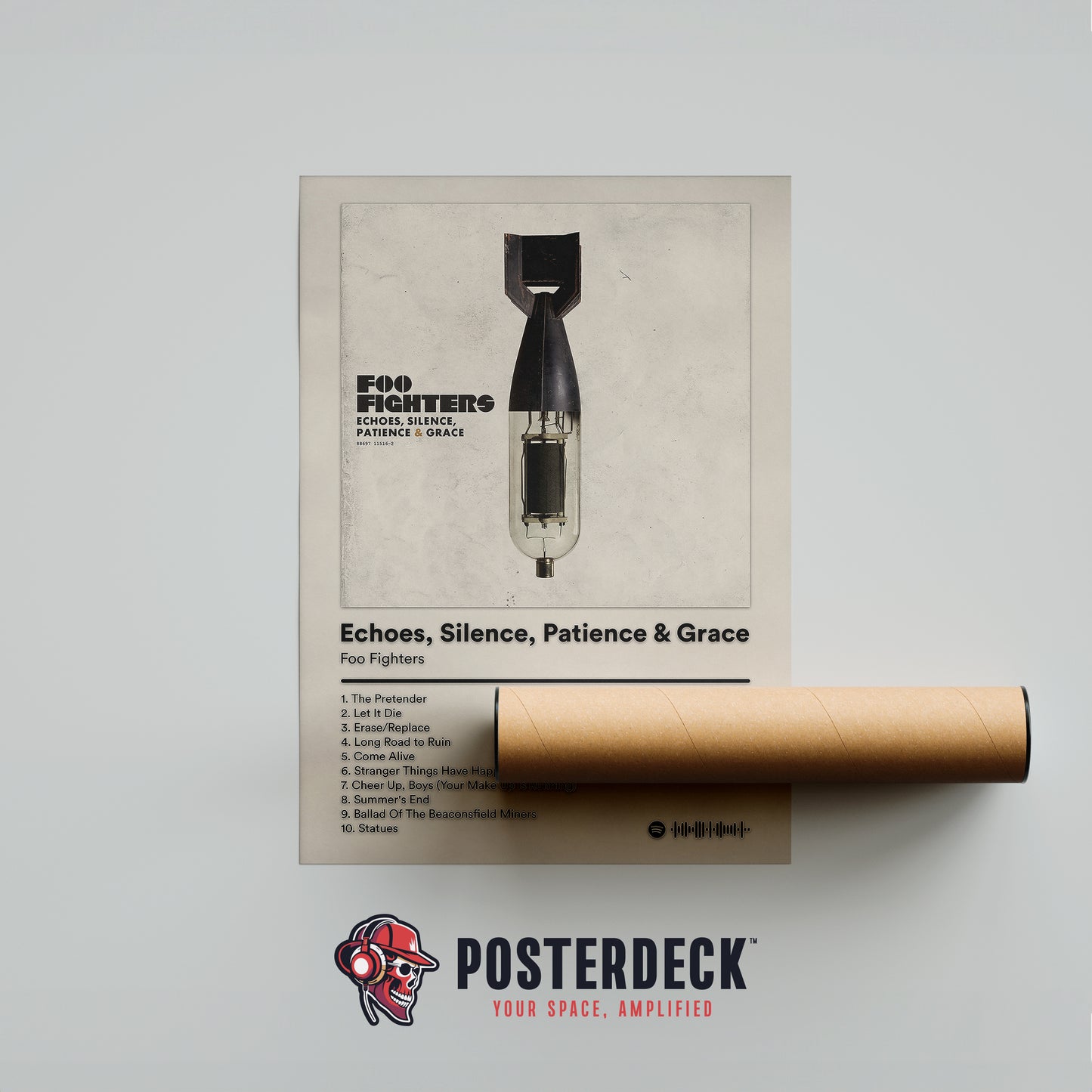 Foo Fighters 'Echoes, Silence, Patience & Grace' Album Poster