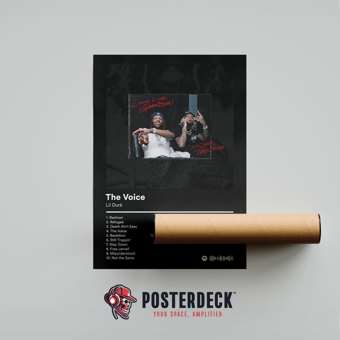 Lil Durk 'The Voice' Album Poster