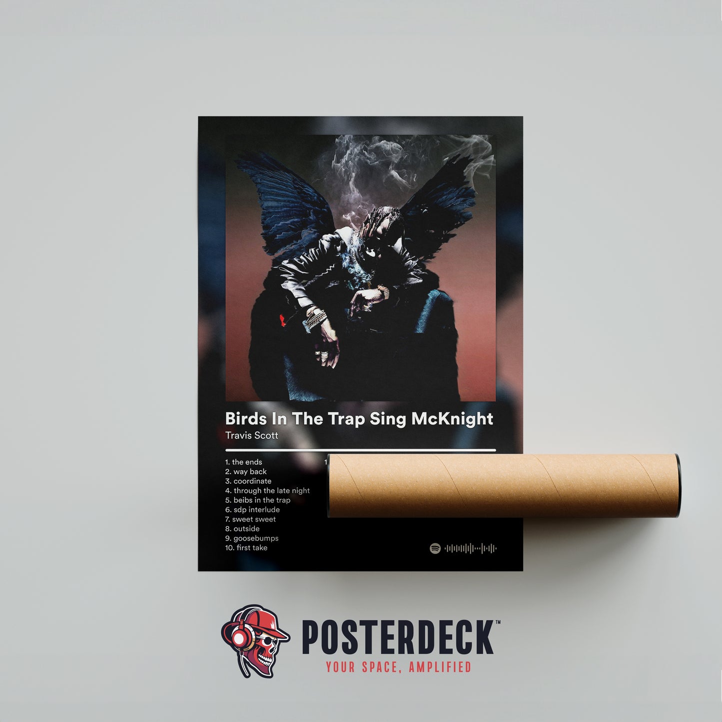 Travis Scott 'Birds In The Trap Sing McKnight' Album Poster