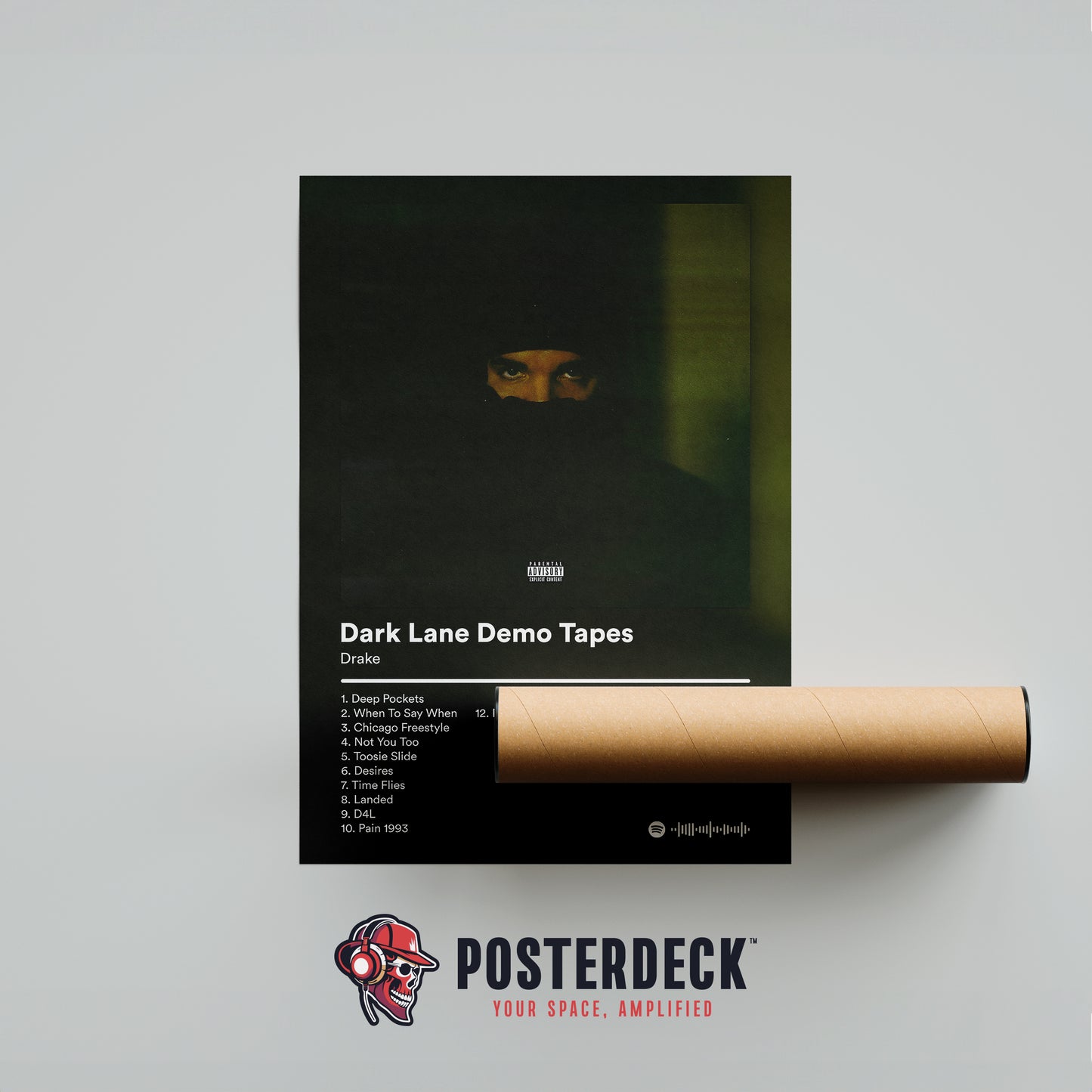 Drake 'Dark Lane Demo Tapes' Album Poster