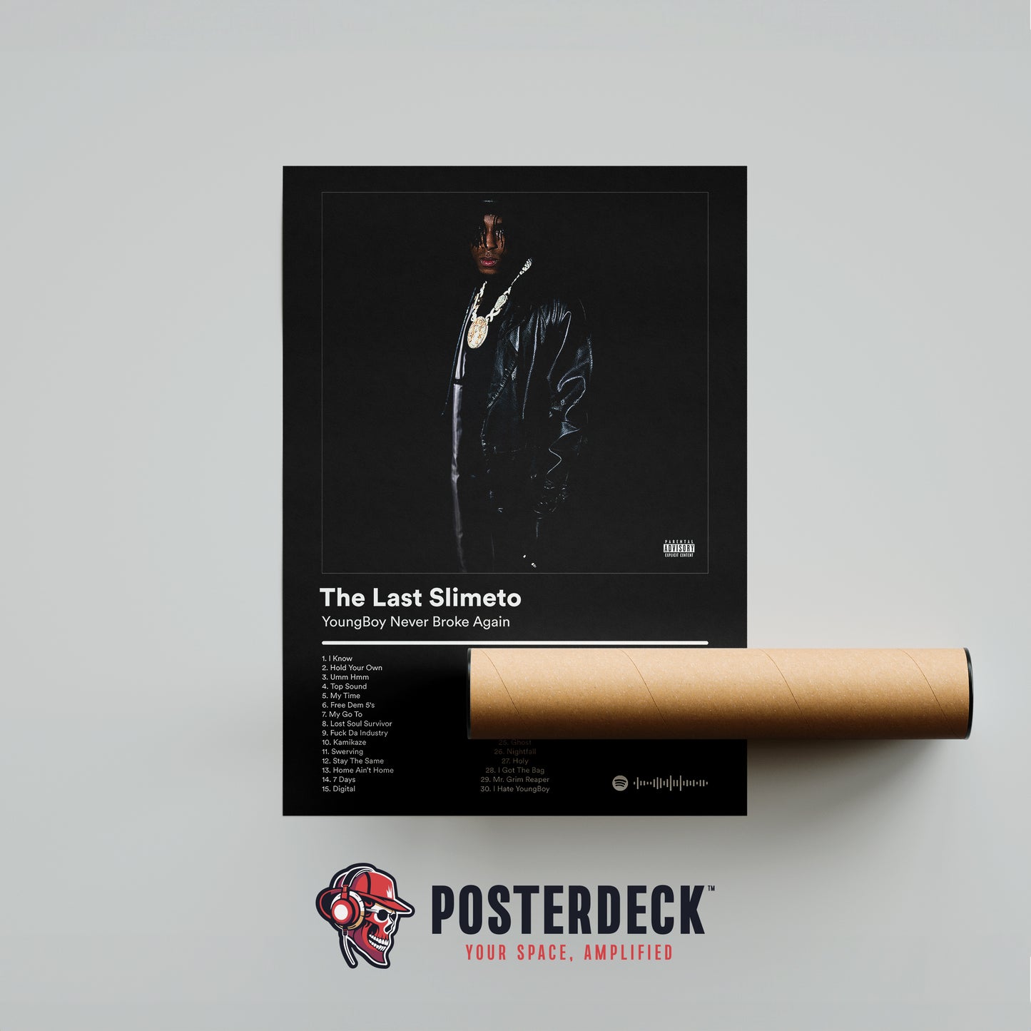 YoungBoy Never Broke Again 'The Last Slimeto' Album Poster