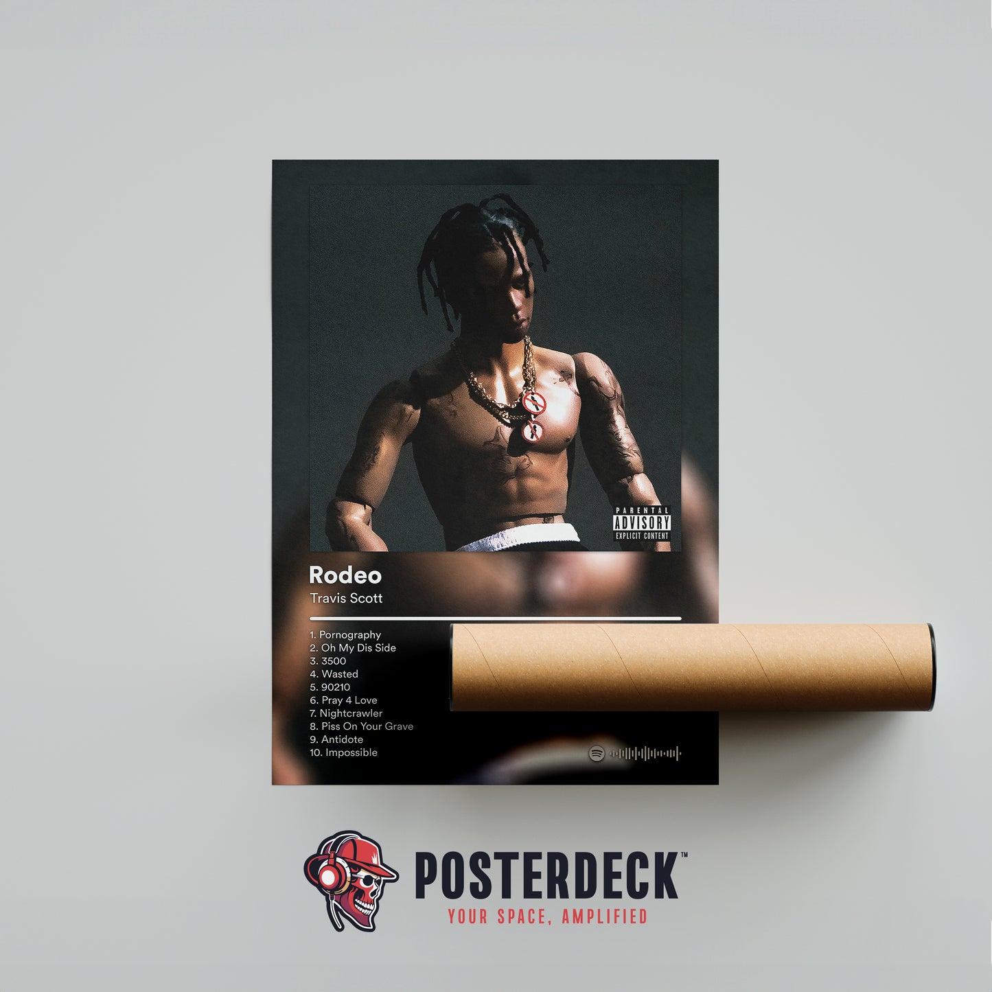 Travis Scott 'Rodeo' Album Poster