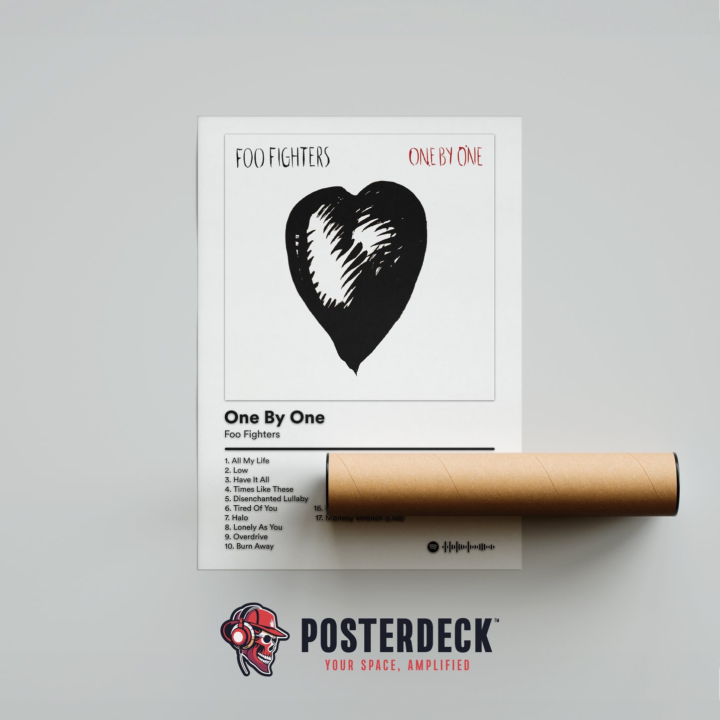 Foo Fighters 'One By One' Album Poster