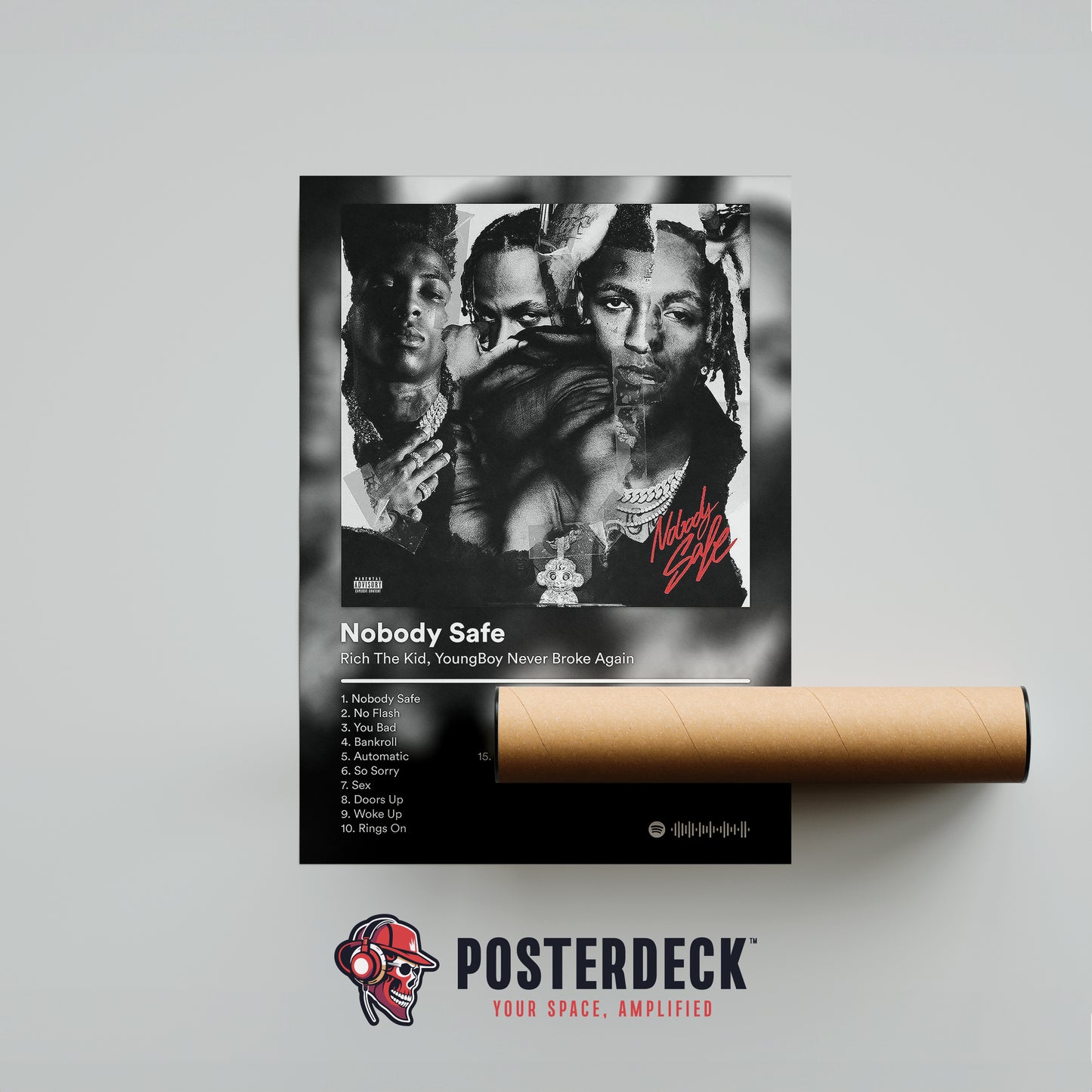 YoungBoy Never Broke Again 'Nobody Safe' Album Poster