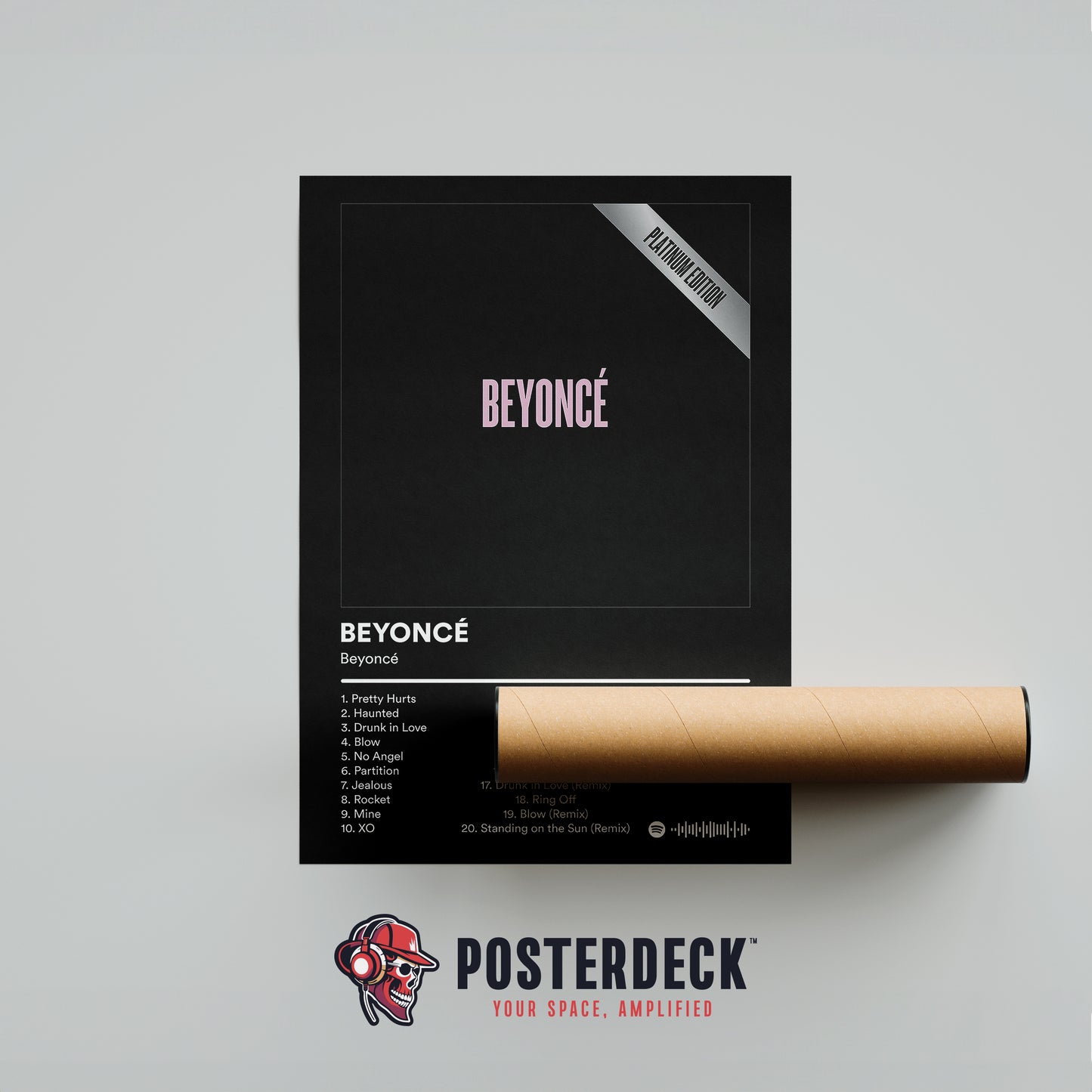 Beyonce 'Beyonce' (Platinum Edition) Album Poster