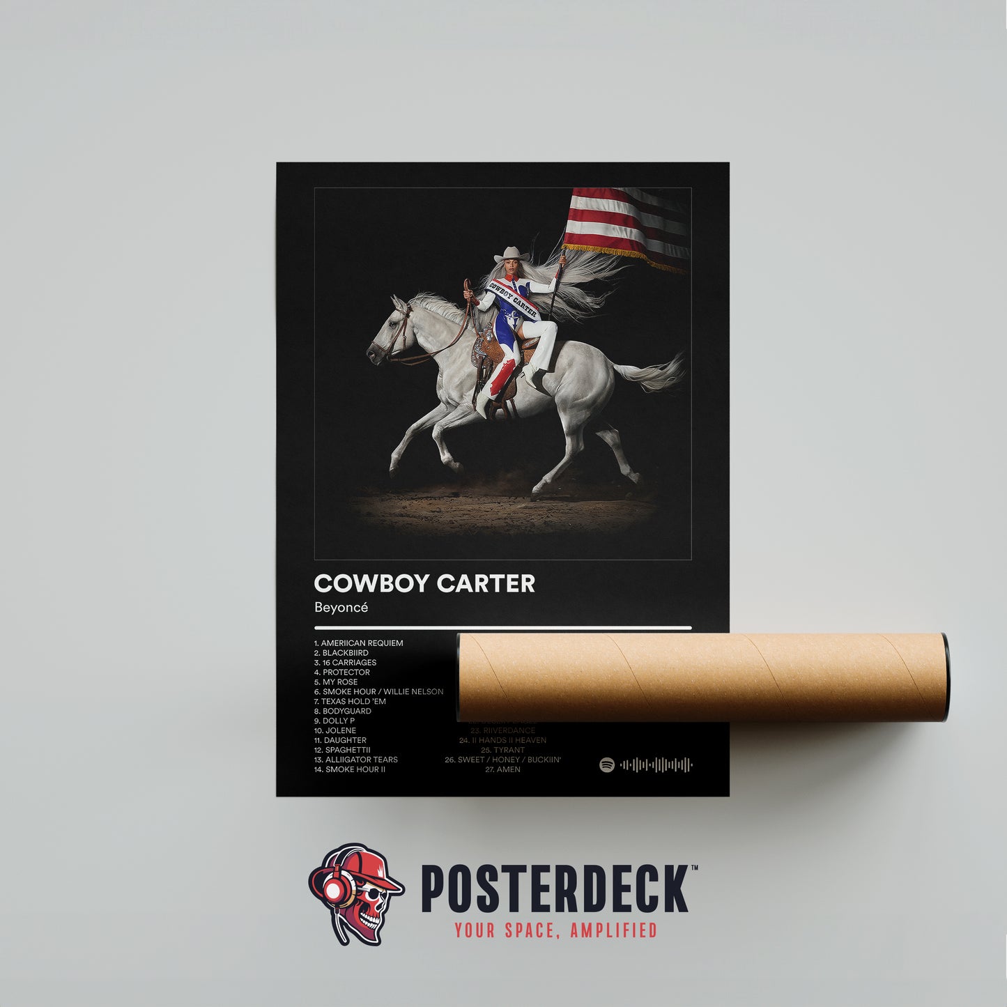 Beyonce 'Cowboy Carter' Album Poster