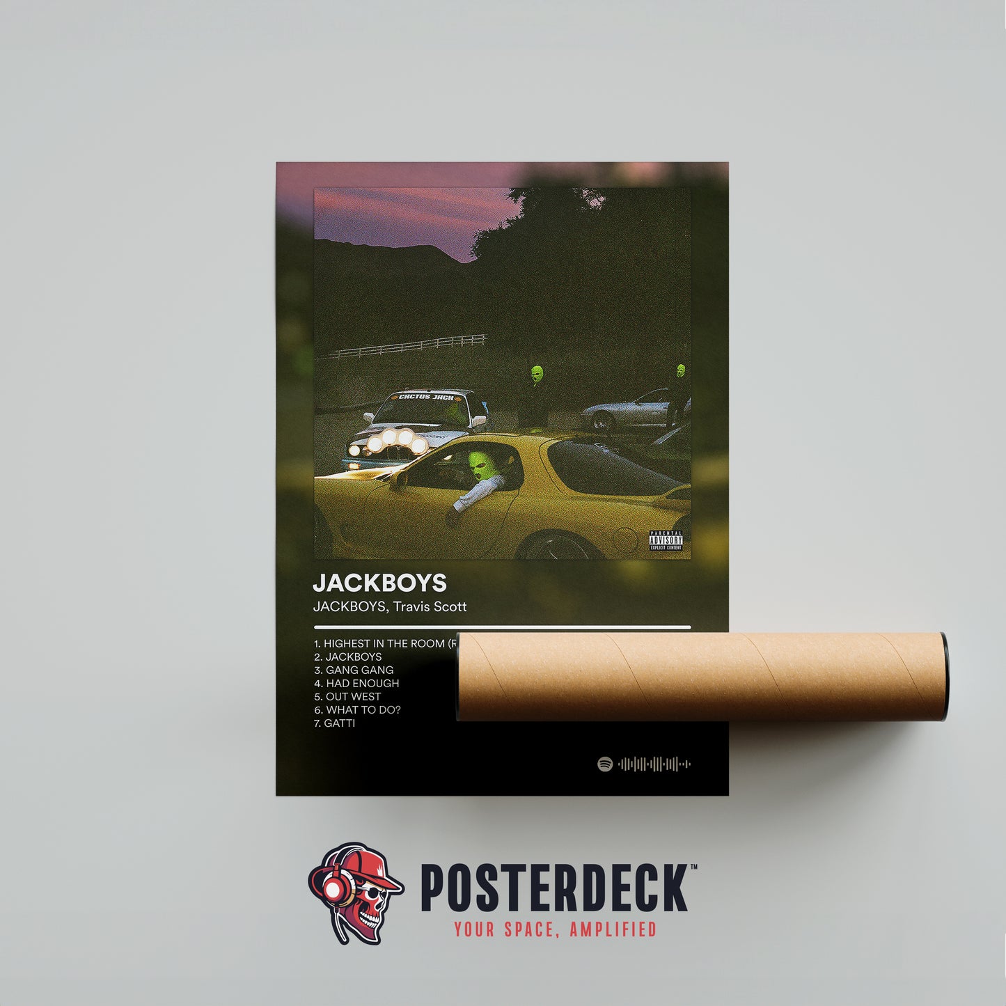 JACKBOYS & Travis Scott 'JACKBOYS' Album Poster