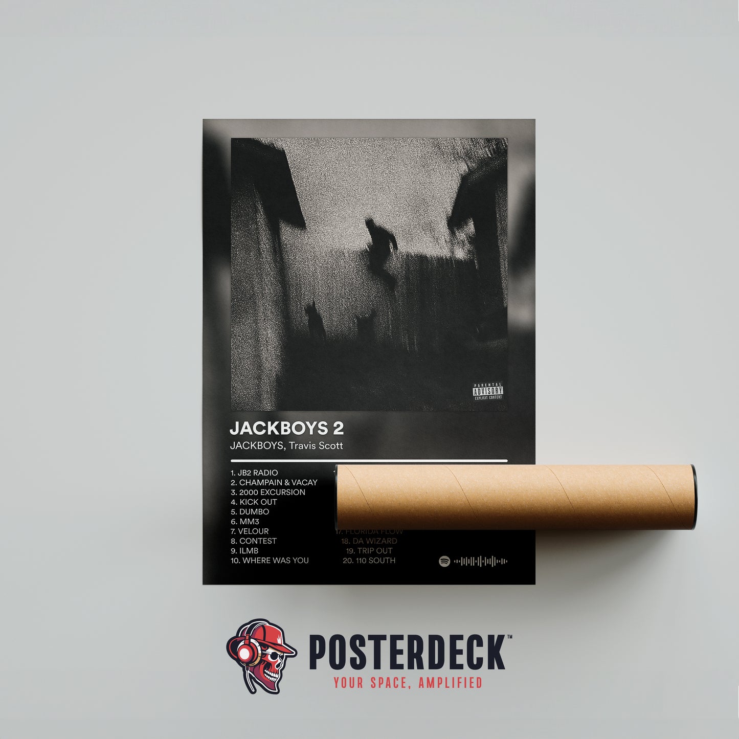 JACKBOYS & Travis Scott 'JACKBOYS 2' Album Poster