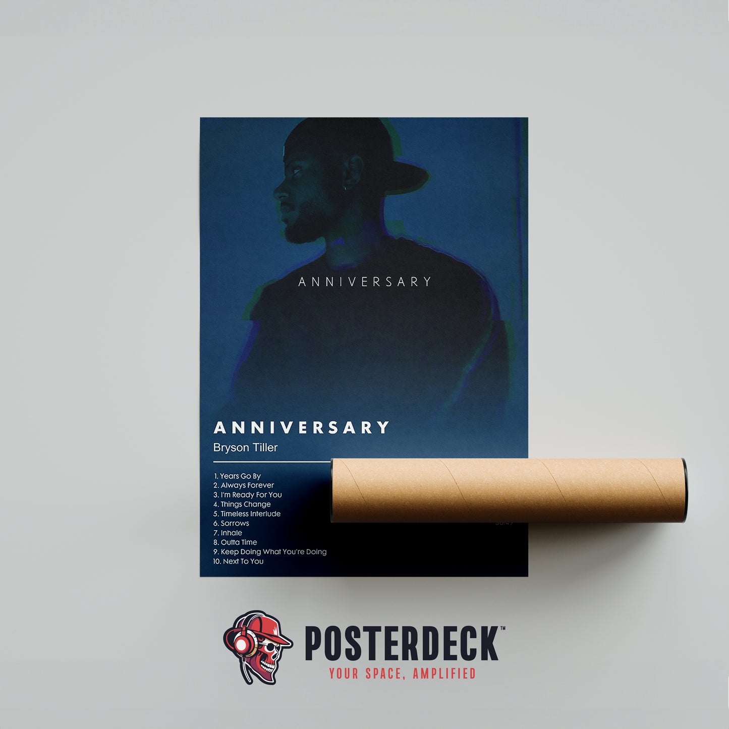 Bryson Tiller 'Anniversary' Album Poster