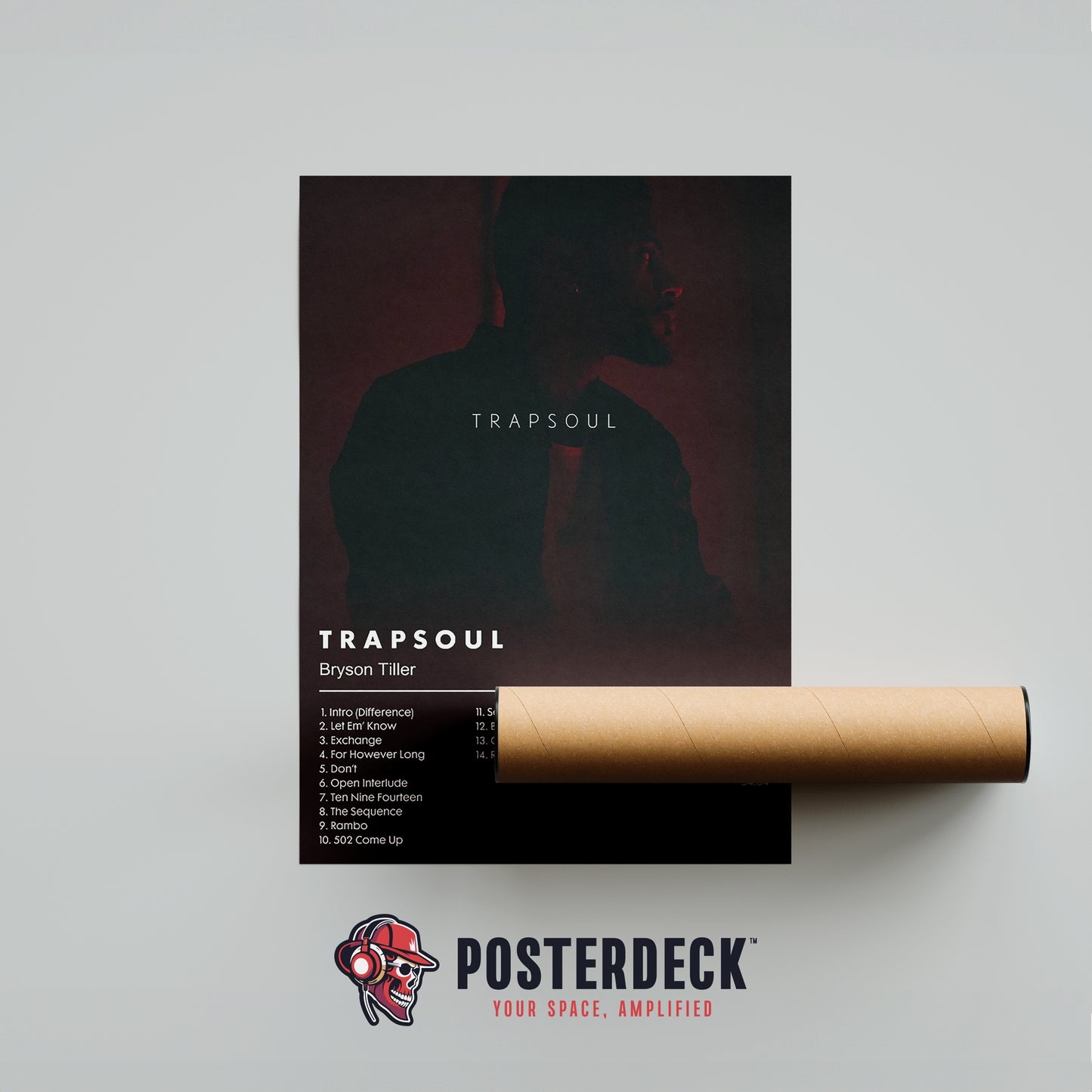 Bryson Tiller 'Trapsoul' Album Poster