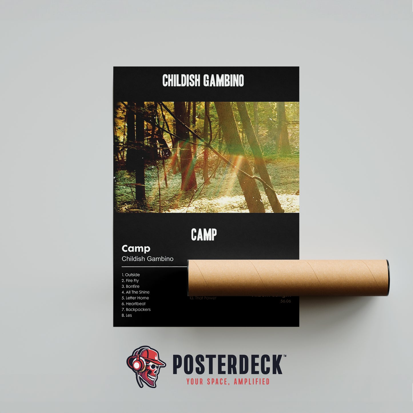 Childish Gambino 'Camp' Album Poster