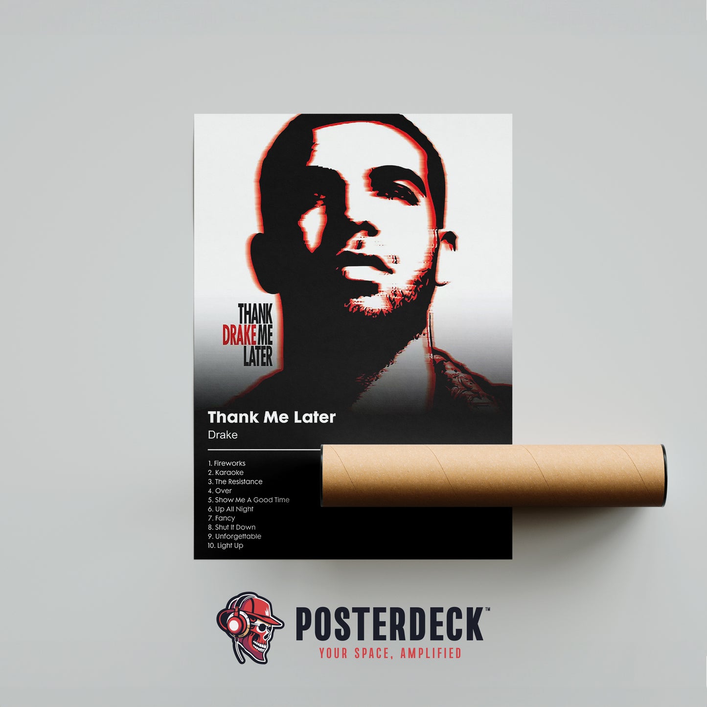 Drake 'Thank Me Later' Album Poster