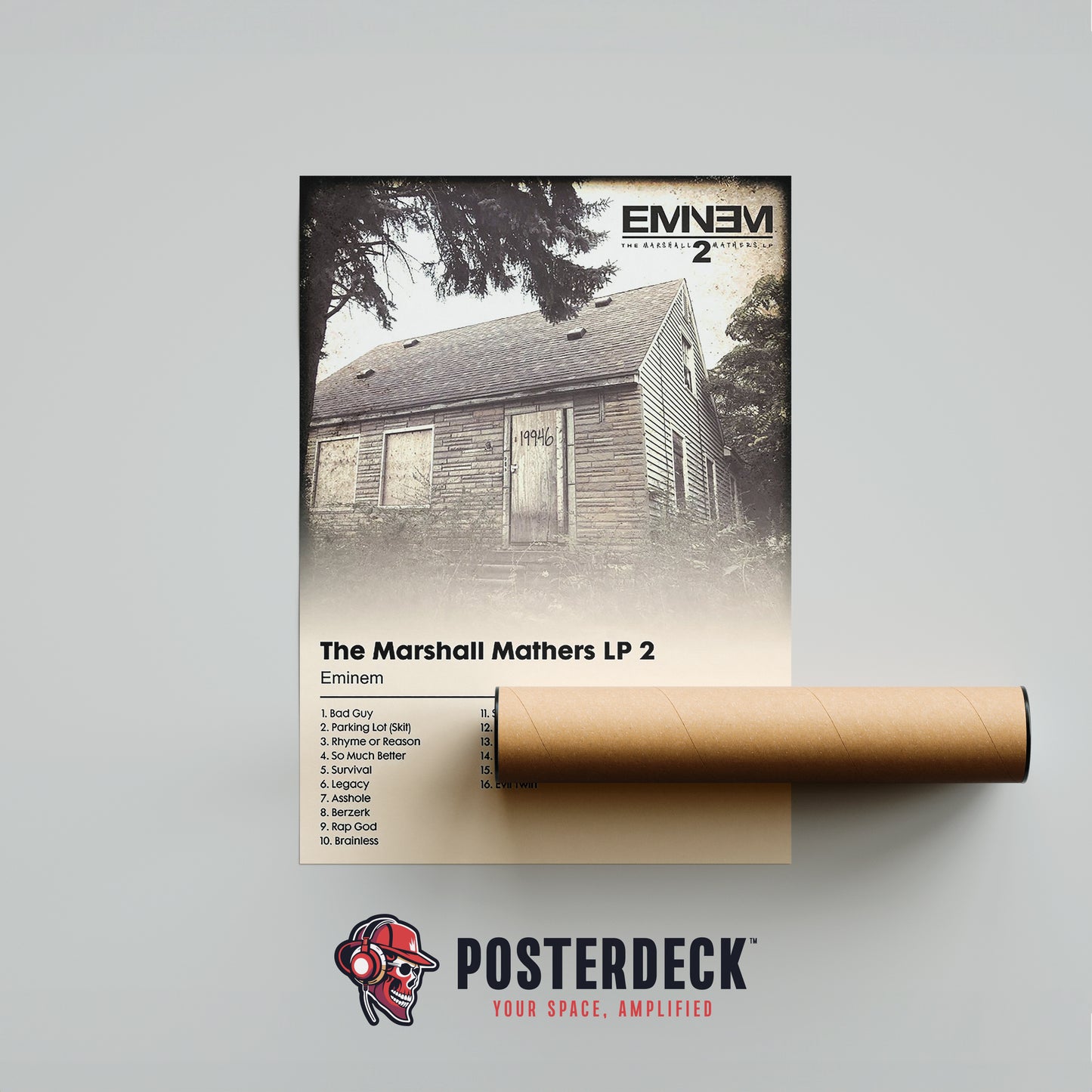 Eminem 'The Marshall Mathers LP 2' Album Poster