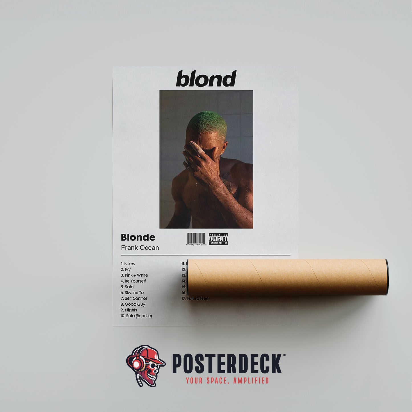 Frank Ocean 'BLONDE' Album Poster