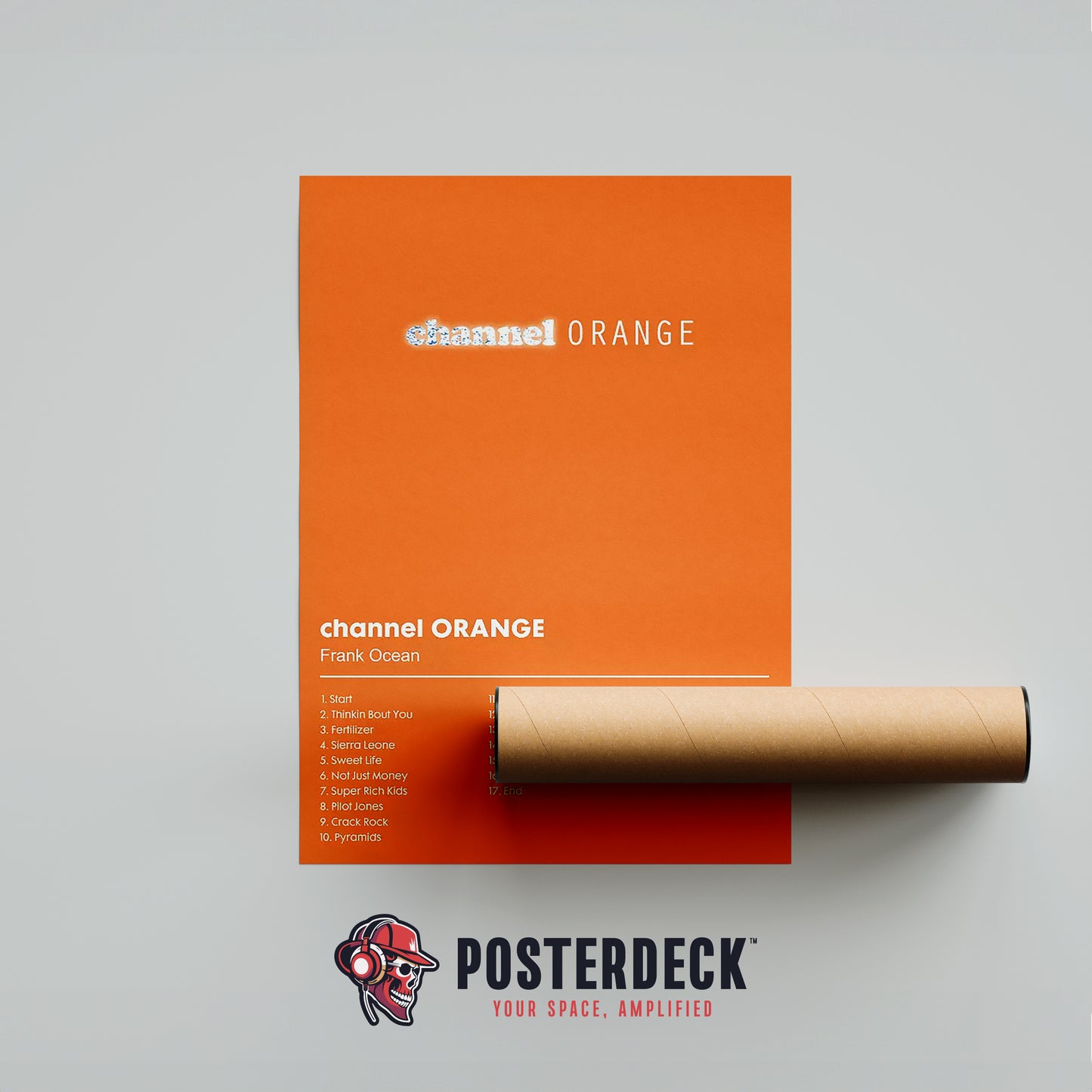 Frank Ocean 'Channel Orange' Album Poster