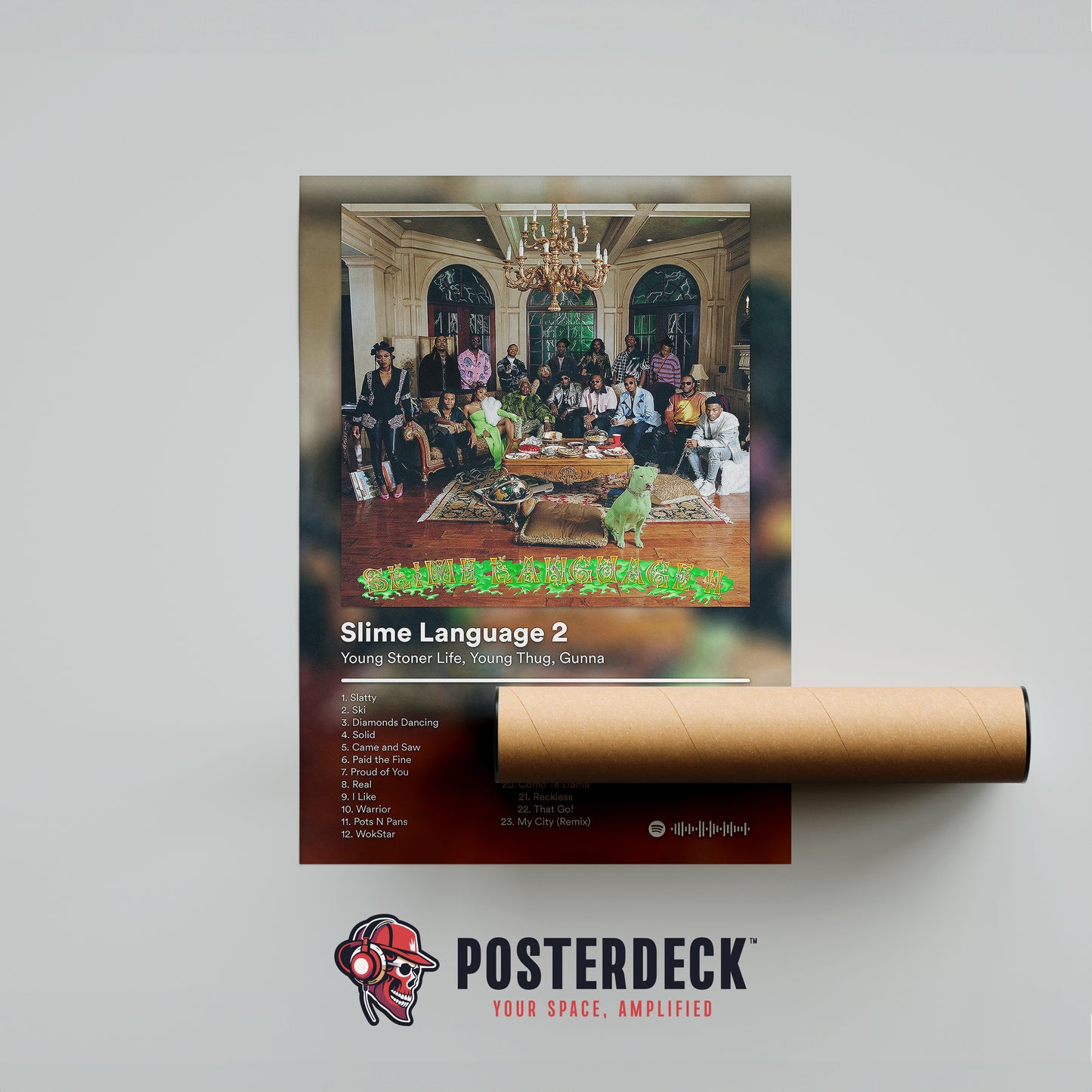 Gunna 'Slime Language 2' Album Poster