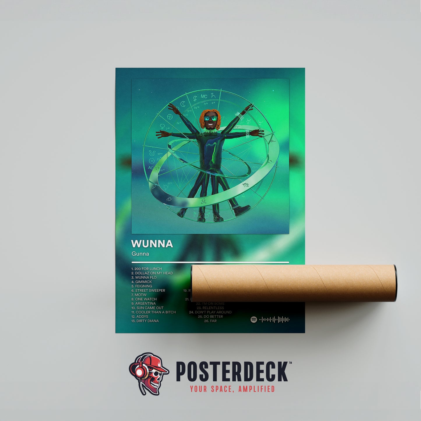 Gunna 'Wunna' (Deluxe) Album Poster