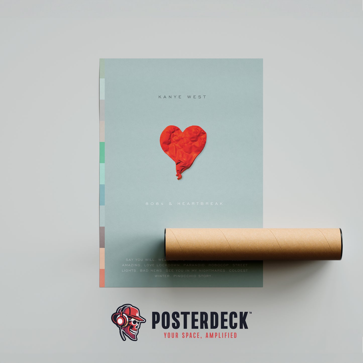 Kanye West '808s & Heartbreak' Poster