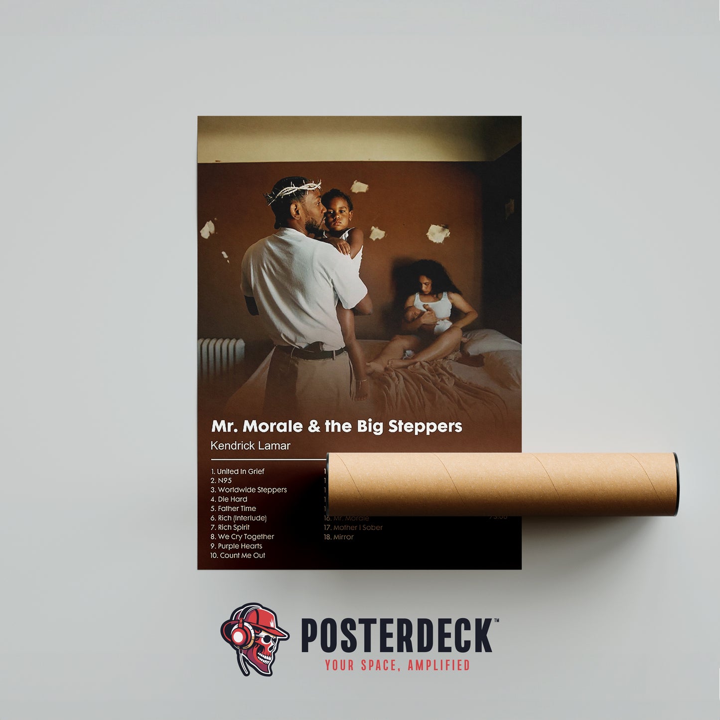 Kendrick Lamar 'Mr. Morale & The Big Steppers' Album Poster